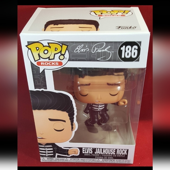 Elvis jailhouse rock funko 186 (nib) Brand new Elvis in jailhouse rock c… - Picture 2 of 7